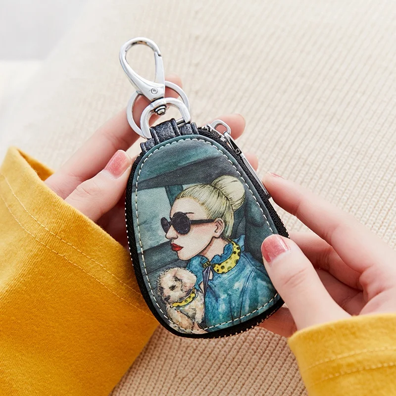 MIYIN Small and lovely key bag PU Cartoon bag Korean fashion woman Key wallet High quality Sell well lady wholesale Key Wallets
