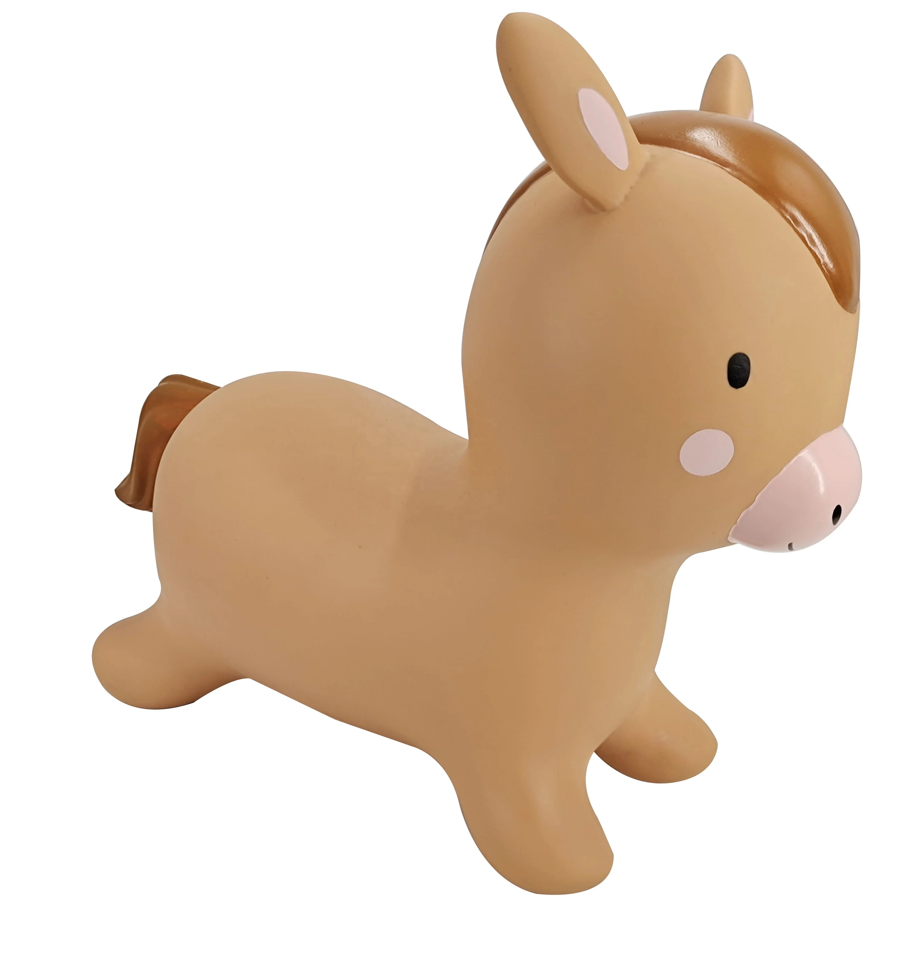 Baby indoor Play Inflatable Jump Animal Products Rubber Donkey Bouncing Toys Bouncer Hopper for baby