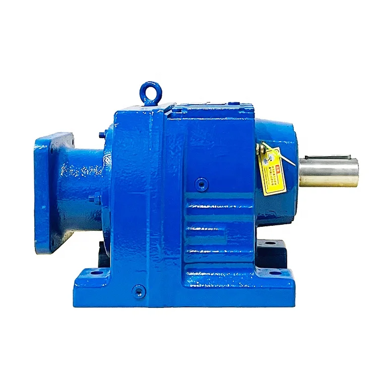 R Series Electric ac gear motor price 7.5KW 220 voltage helical reducer speed gear motor 20rpm 30rpm with reduction gear