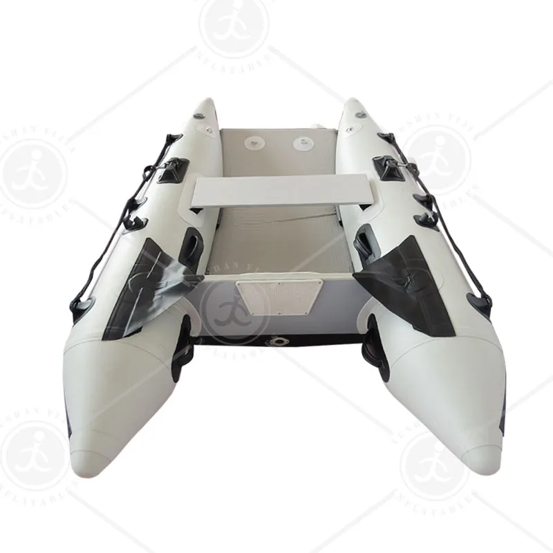 2024 Inflatable Boats 1.2mm Pvc Assault Kayak With Laminated Air Deck For Outdoor Water Sports Drifting Fishing Dinghy