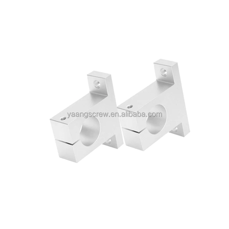 Custom High Quality SK Series Aluminum Linear Bearing Horizontal Support Element Shaft Fixing Seat