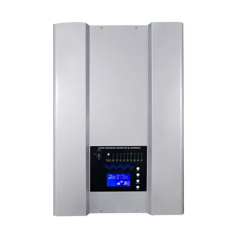 Заводская 350 кВт 5.5KW 5.5KVA MPPT 80A 500VDC PV вход 220VAC 48V с/без параллельной функции 5500W 3-фазный гибридный солнечный инвертор