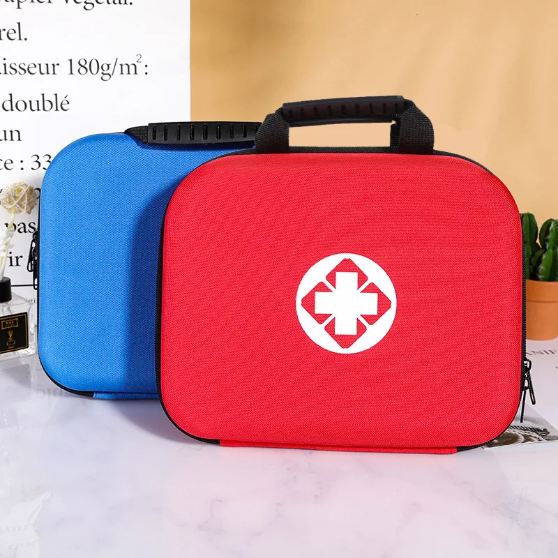 Waterproof Medical Universal Emergency EVA First Aid Travel Bags Hard Shell First Aid Kit Box Case with Handle