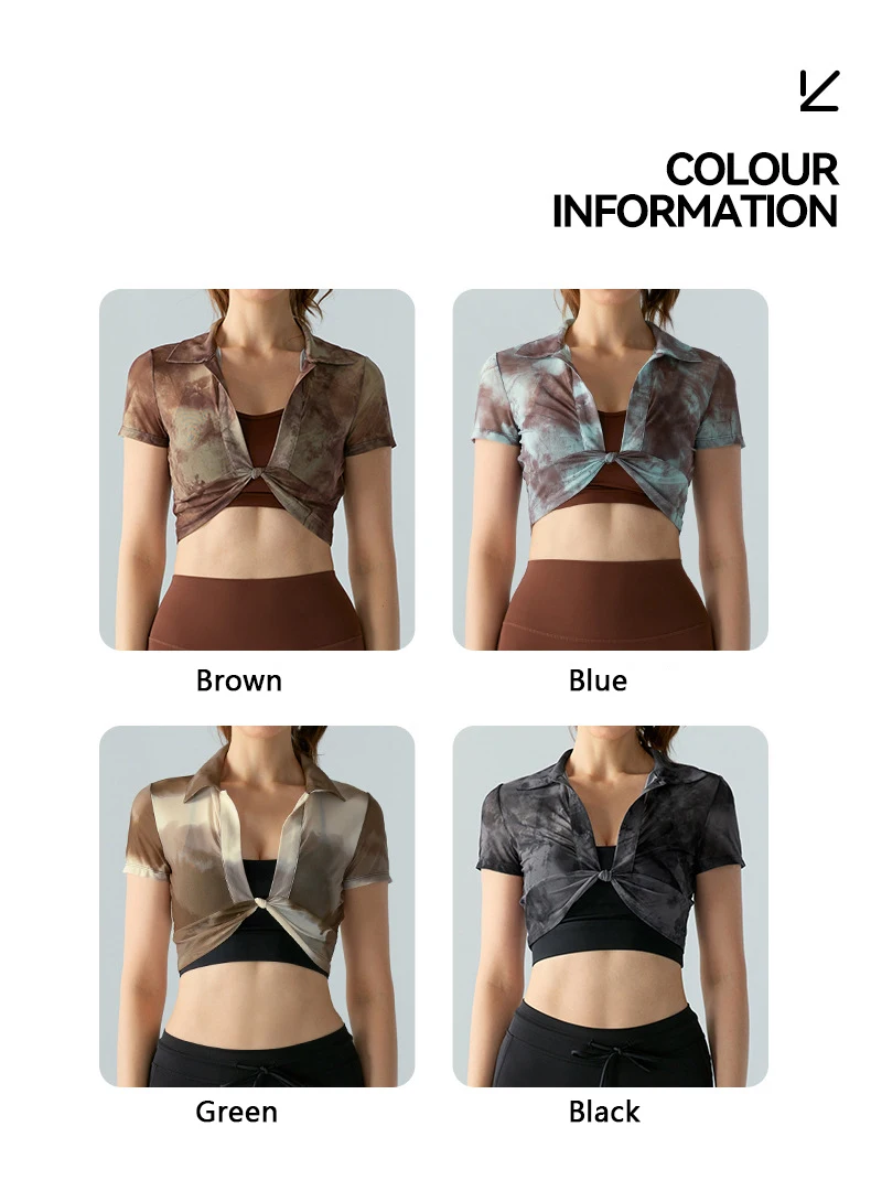 XW-DST786 OEM Factory Fashionable Deep V-neckline Chest Twist Gym Clothing Coat Sports Yoga Bra Top For Women