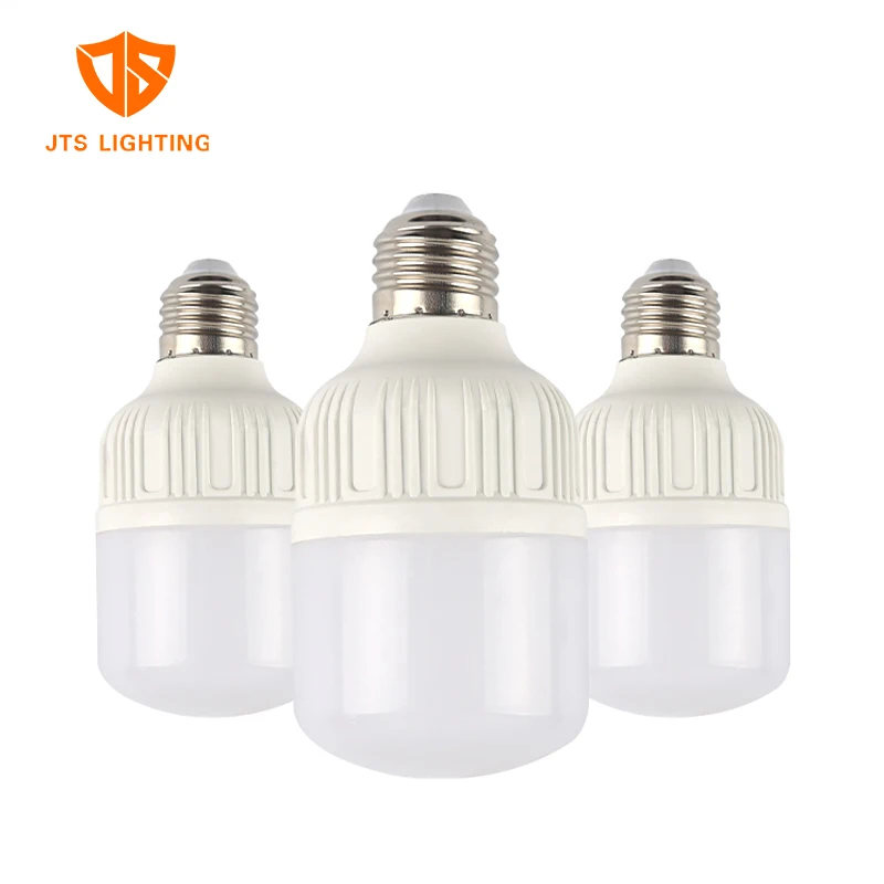 
Plastic Plus Aluminum T Shape Indoor Warm White 110v 220V AC E27 E14 B22 E40 5 10 15 20 30 40 50 60W Led Bulbs 