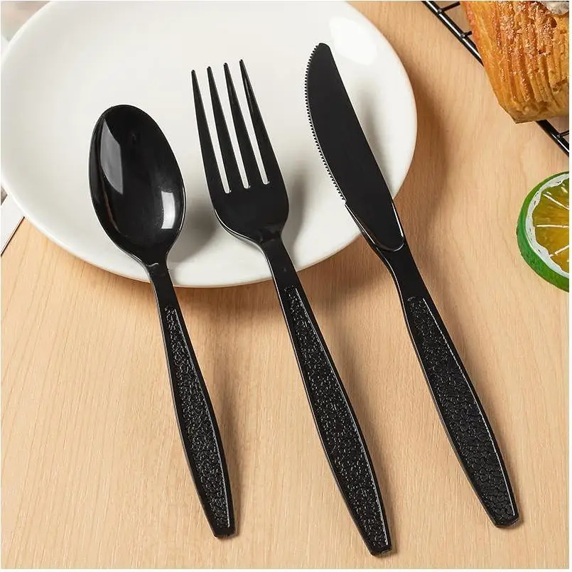 Disposable Tableware Kids Bulk Nordic Style Luxury Bulk Rose Gold Boutique Birthday 2022 Black 925 Sterling Silver Flatware