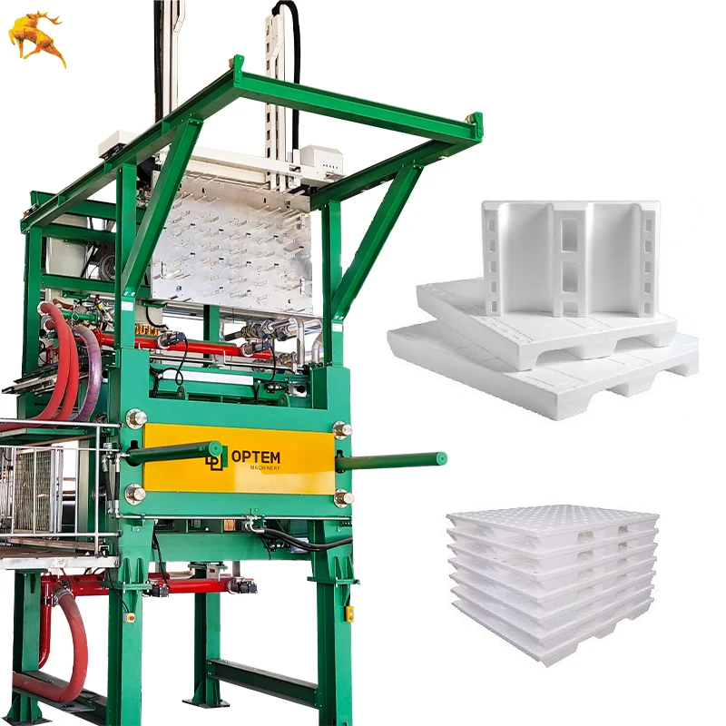 Robotic arm EPS molding ICF block production machines Icf EPS Brick MOlding Machine ICF production line plant