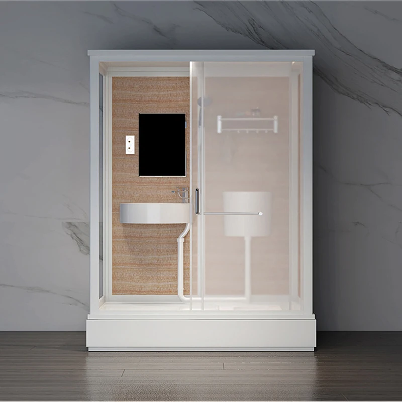 Luxury portable toilet and shower room Prefab bathroom pods Modular shower room with toilet