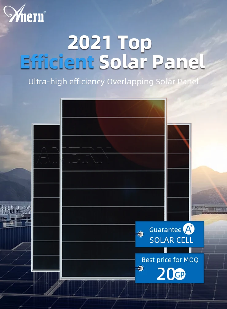Anern прочная солнечная панель 250w прозрачная