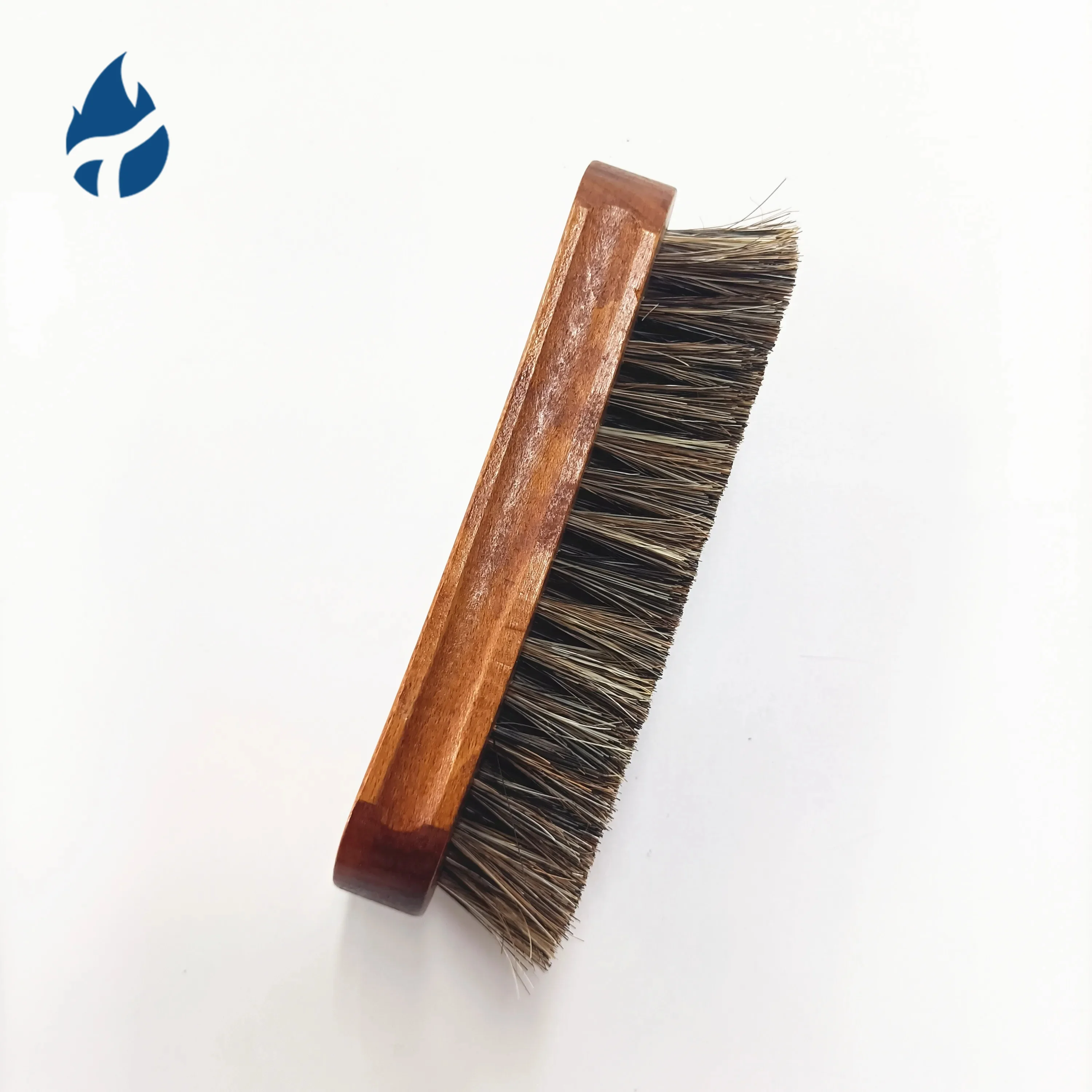 Car Interior Soft Bristles Leather Clean & Care Brushes Polishing Brush Wooden Handle Shine Brush