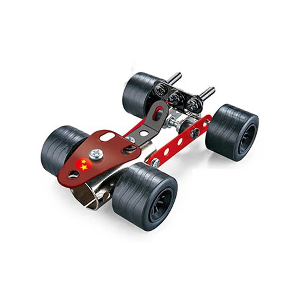 Dollartoys Self-Assembling Toy Creative Metal Race Car Motorcycle Stem Learning Toys