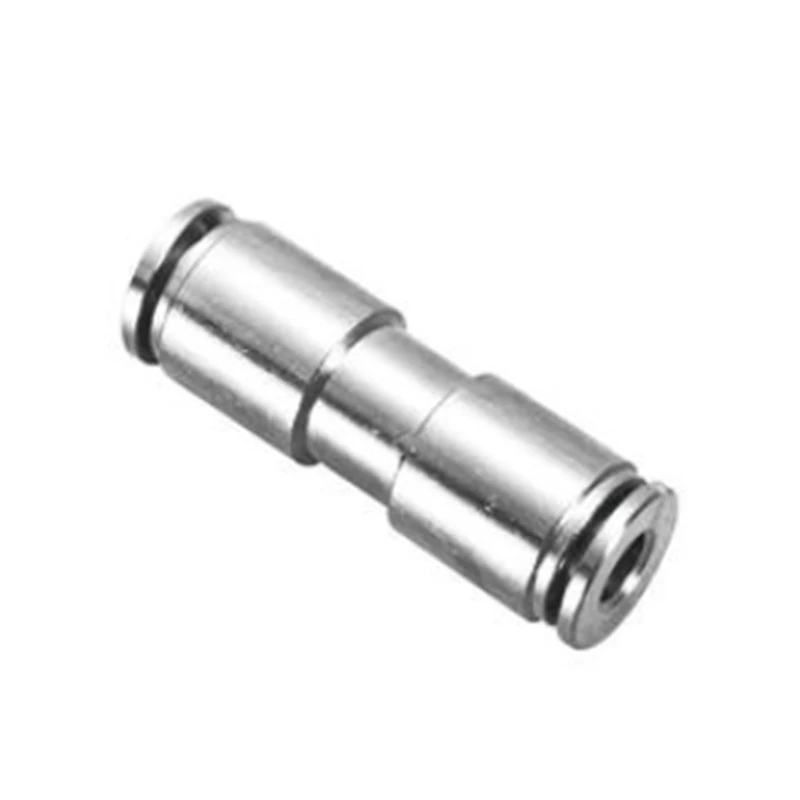 
Hot selling Metric size 8mm nickel plated one touch joints PUC used in pneumatic piping 