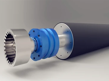 GRECHO Paper Roller Machine Dandy Granite Stone Grooved Press Roll