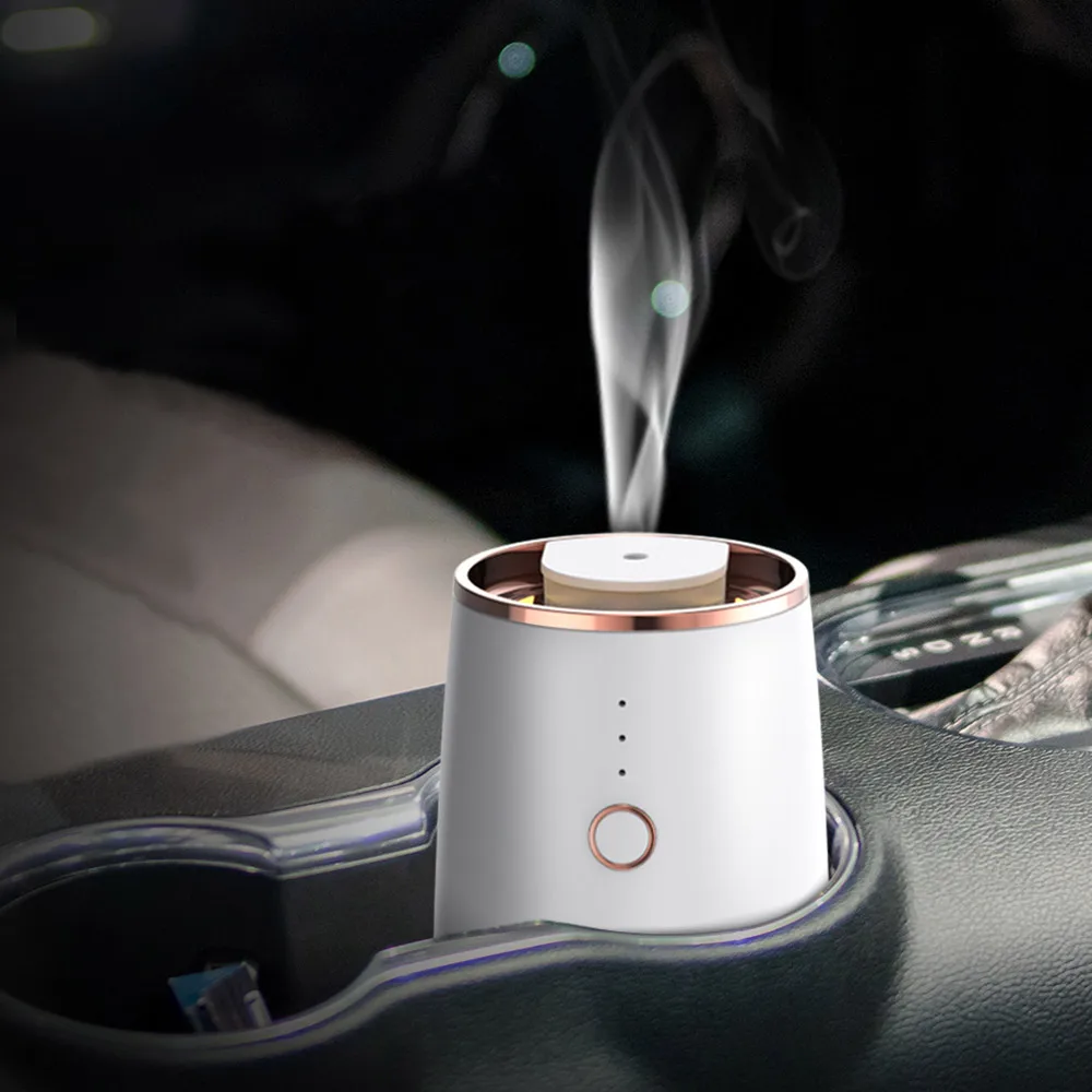 SCENTA Luxury USB Rechargeable Battery Aroma Dispenser Electric Fragrance Auto Car Perfume Air Freshener Manufacturer