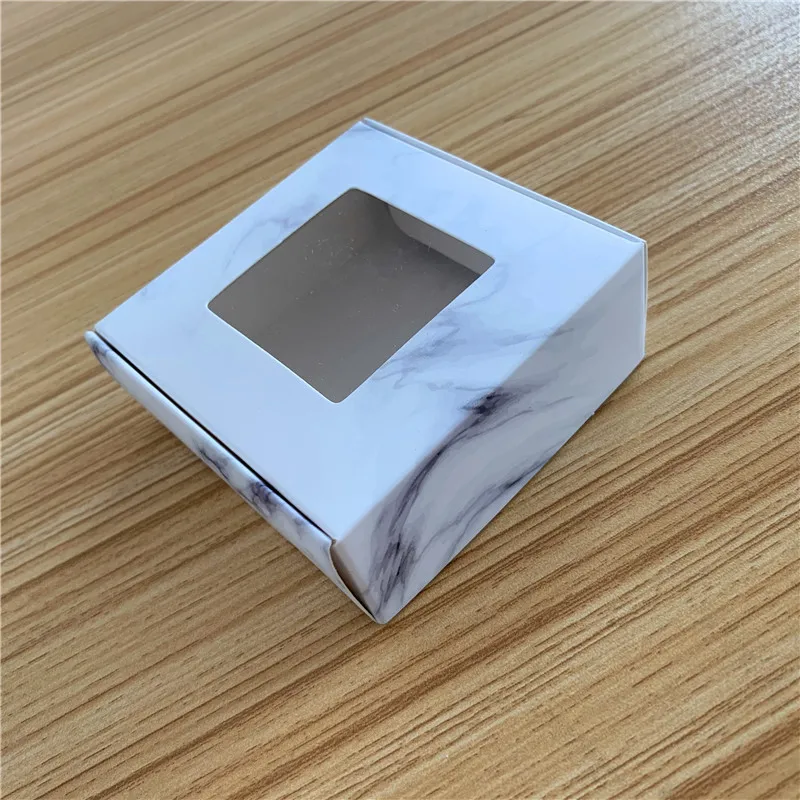 Multi Size Paper Soap Box Kraft Paper Gift Box Package Shipping Cardboard Kraft Paper Packaging Box With Clear Pvc Window