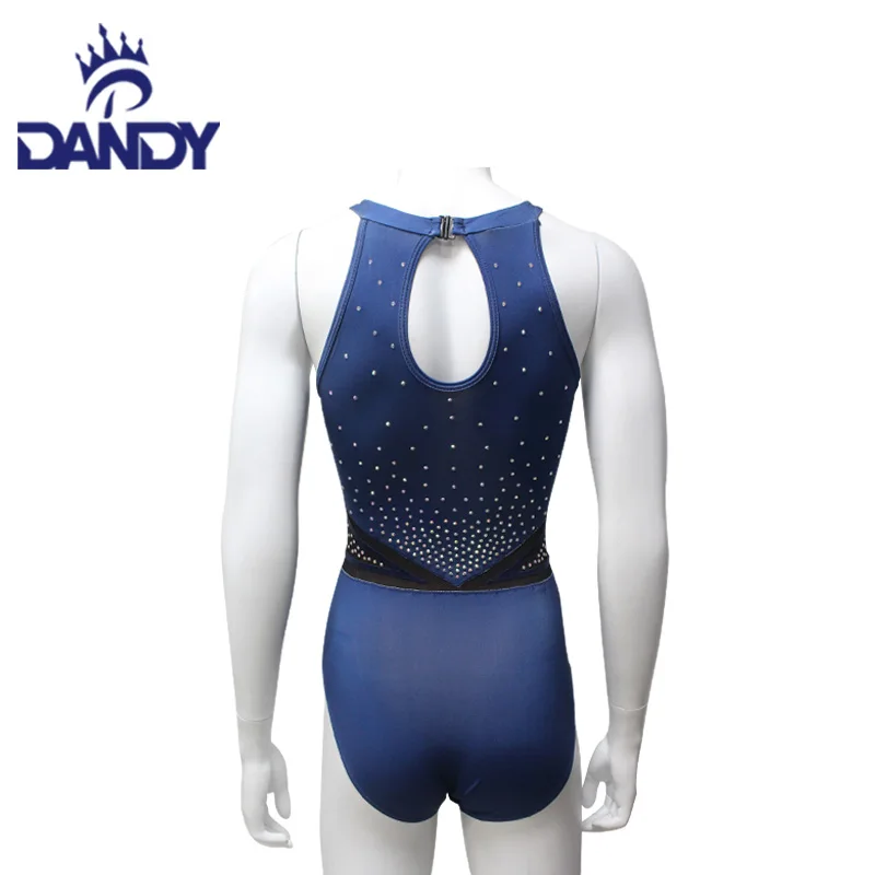 Dandy Custom Logo leotards gymnastic girls Hot Selling Leotard With Rhinestones