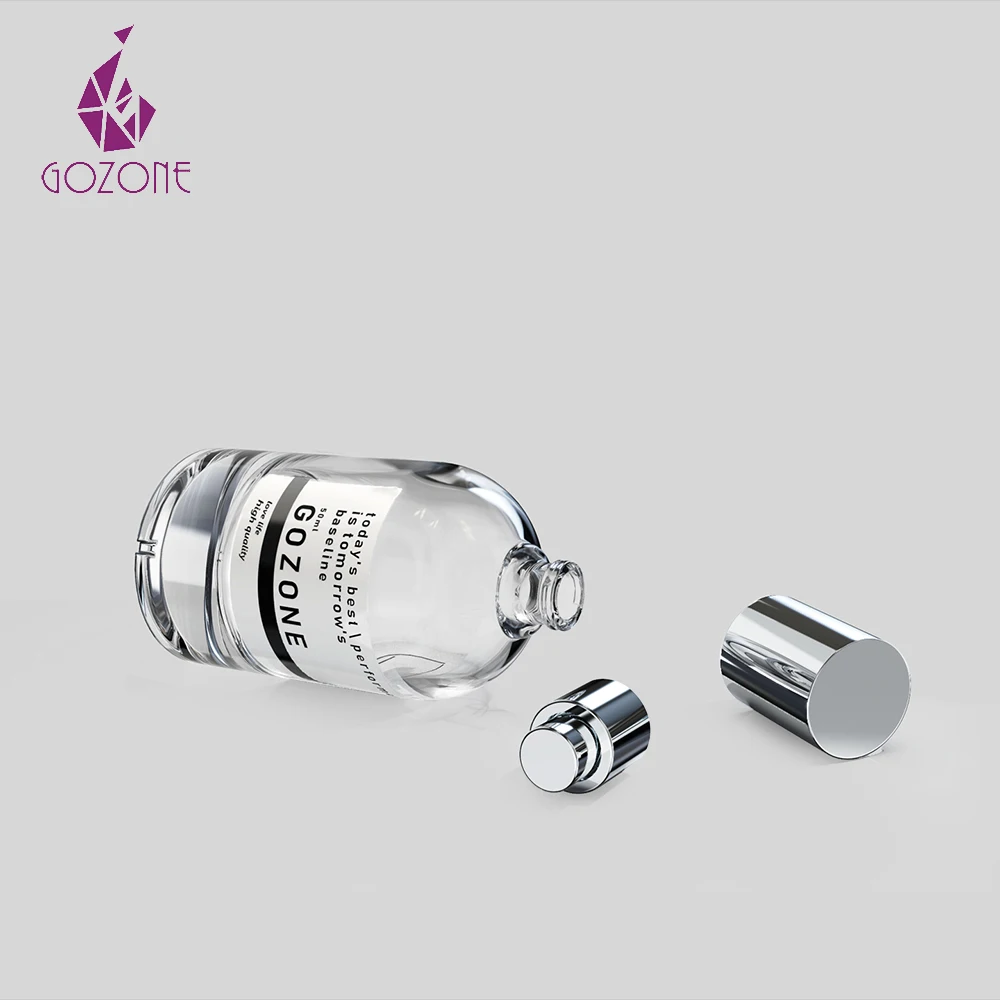 2020 Fashion Cylinder 100 ml glass spray pump make your own perfume bottle