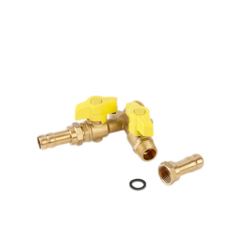 High Quality Brass Gas Can Connector Valve Switch Manual Power Needle Structure Water General Application OEM Gas Cooker