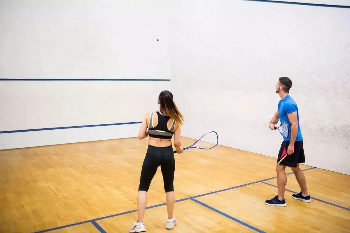 Indoor high quality wood flooring for squash courts
