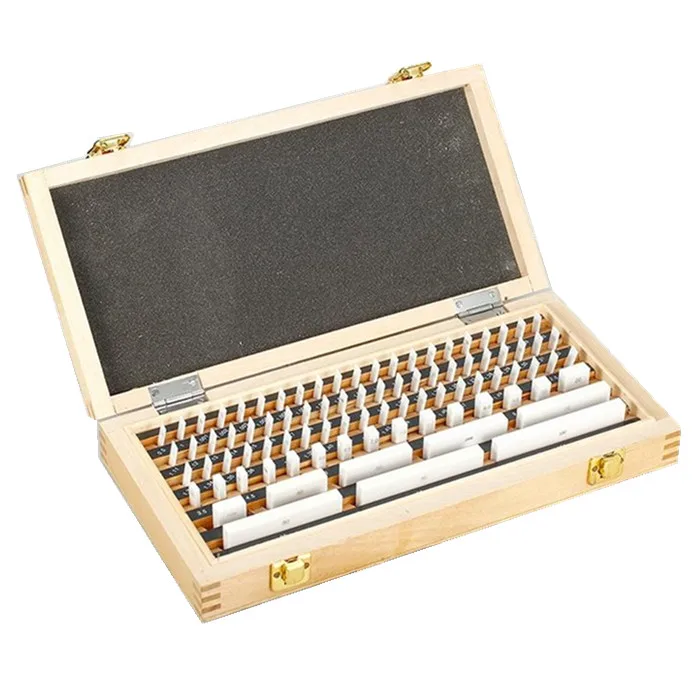 high quality ceramic gauge block set  32PCS 38PCS 47PCS 83PCS 87PCS 103PCS 112PCS 122PCS