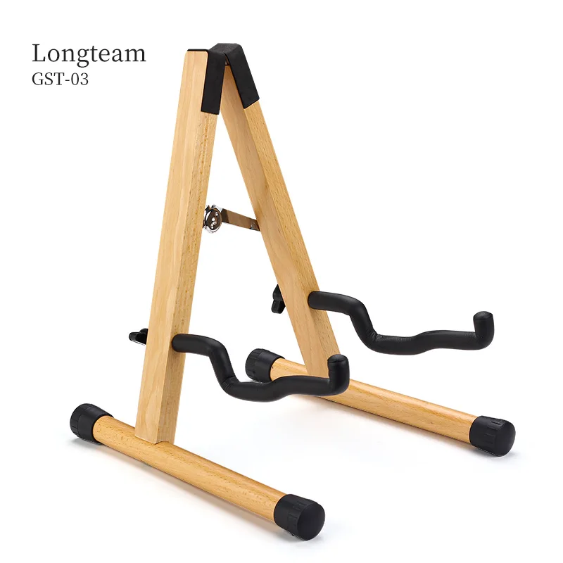 Solid Wood Guitar Stand For Electric and Acoustic Guitar Classical Guitar Stand Longteam GST-06