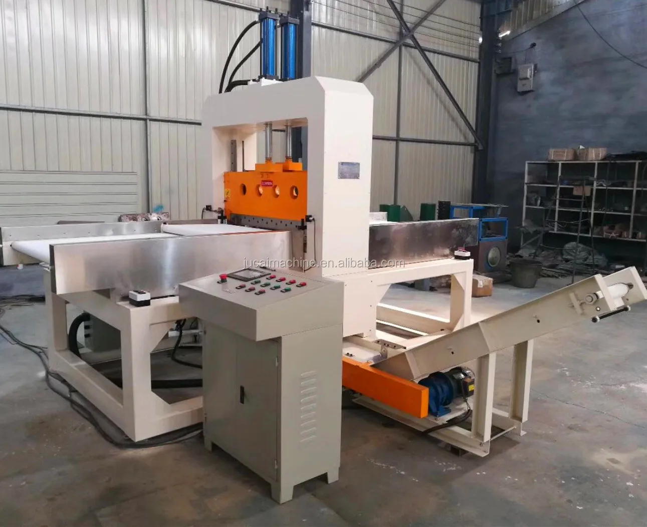 XQL-100Ton*10  guillotines cutting machine for wood
