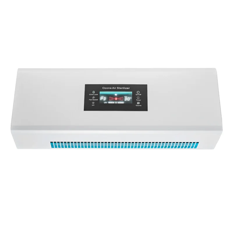 Hot sale Intelligent elimination of bacteria virus negative ions purification uv ozone disinfection air purifier sterilizer