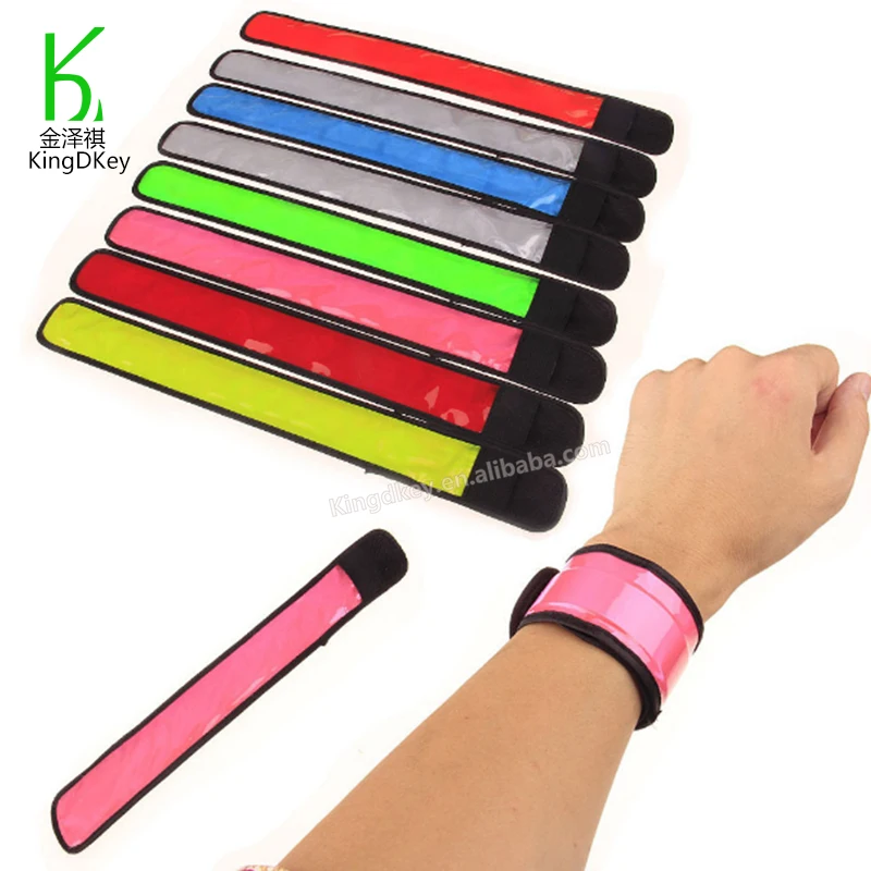 LED Slap Armband LED Snap on Bracelet with High Visibility for Cycling/Biking / Walking/Jogging / Running Gear