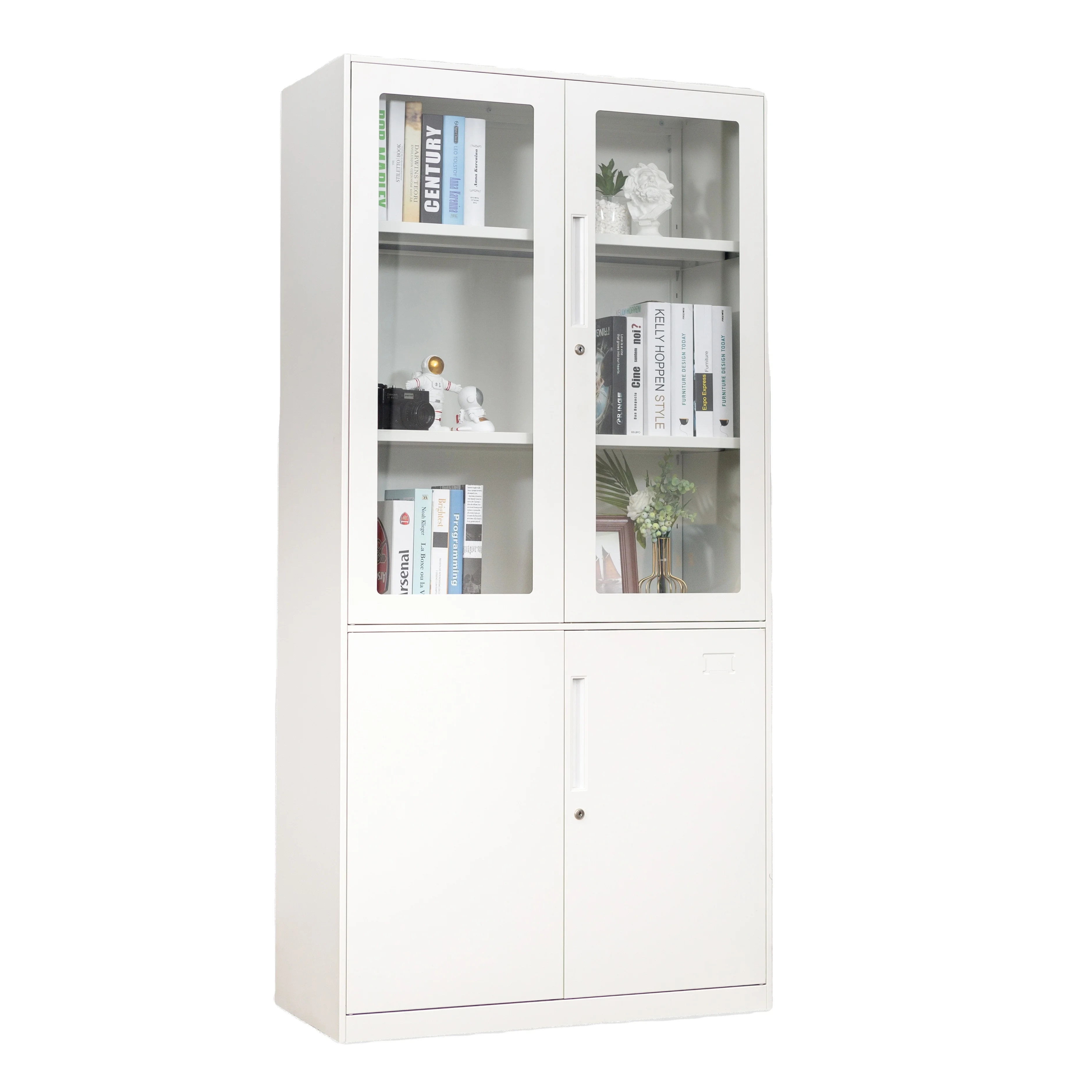 Steel storage glass display filing cabinets stand furniture office furniture cabinet