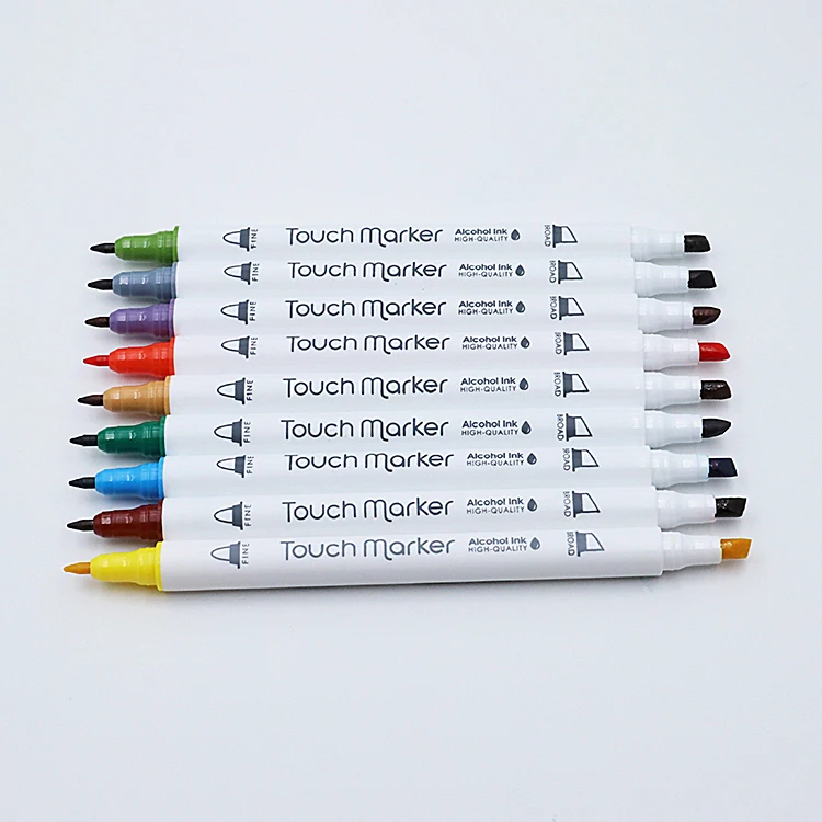 36 цветов художник на спиртовой основе маркеры двойной наконечник постоянного раскраски маркеры Twin эскиз