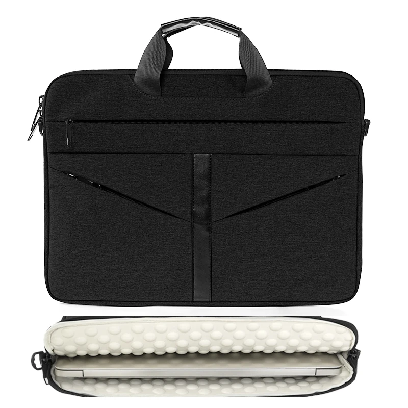 Дешевая сумка на плечо для ноутбука совместимая с 15 6 дюймов портфель логотипом