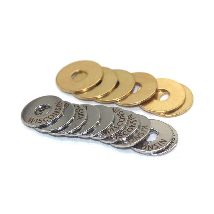 Stainless steel washers manufactures custom metal flat round washer
