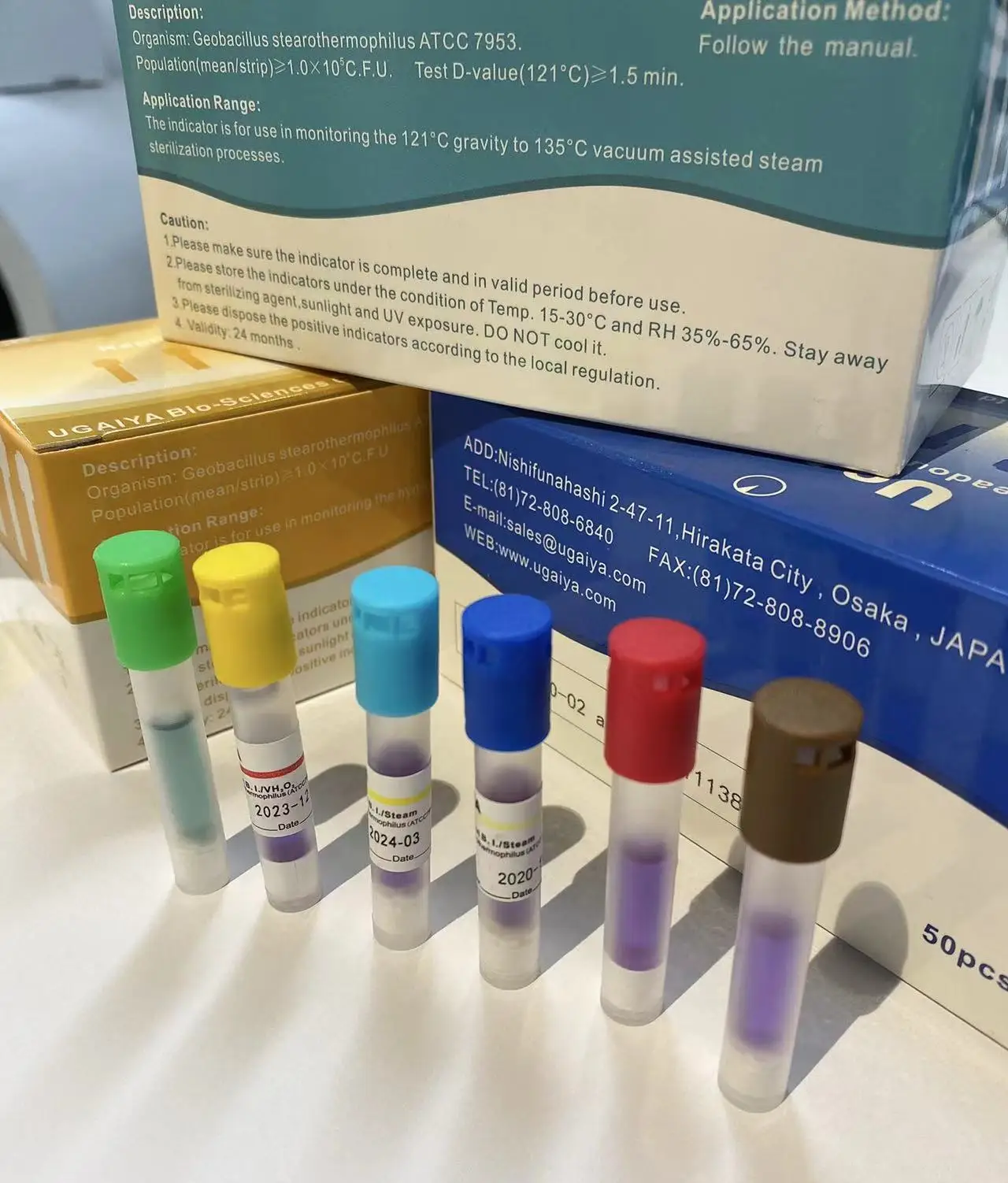 Pulse Valuum High Temperature Steam Autoclave Validation 20 Minutes Rapid Biological Indicator