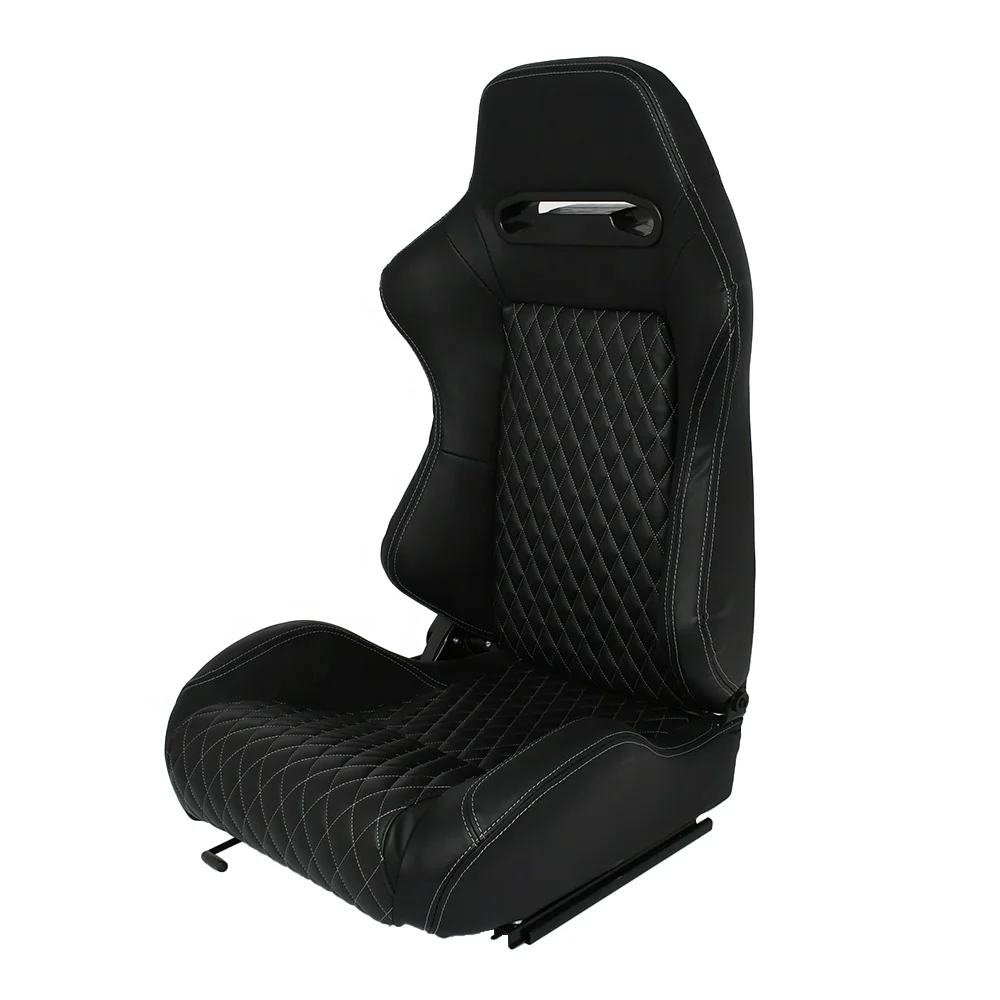 Racing seat fabric environmental protection carbon fiber PVC racing seat adult adjustable angle ATV racing seat