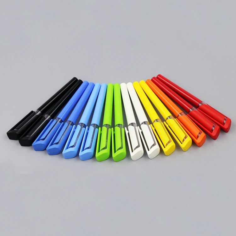 Wholesale Normal Custom Black Fountain Gel Pens Set With Refill