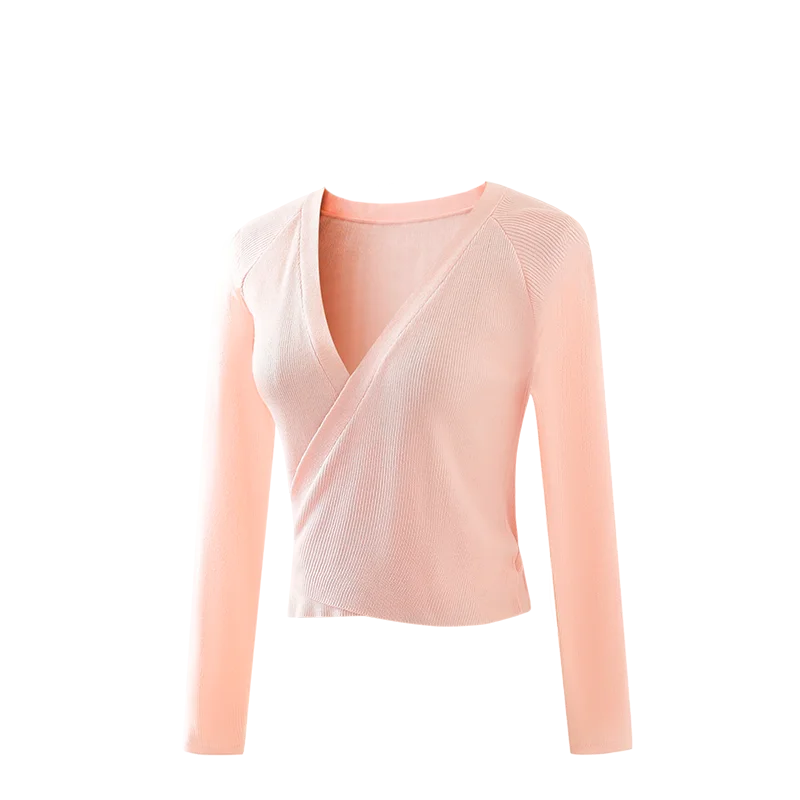 Wholesale Winter Warm-Up Dance Sweaters Outerwear Knitwear Dance Wear for Dancers Material Dance Accessories