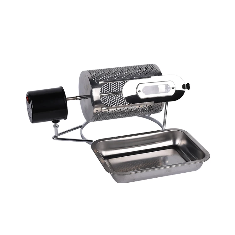 home kitchen use small stainless steel 250g peanut nut bean electric coffee roaster machine