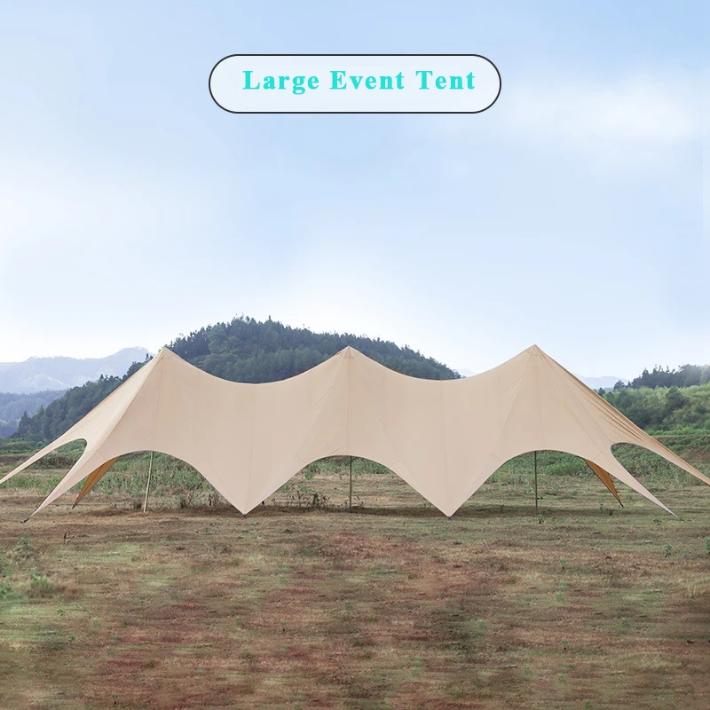 Outdoor Large Marquee Tent Canopy Rainproof Sun Blocking Canvas Big Event Exhibition Wedding Party Canopy