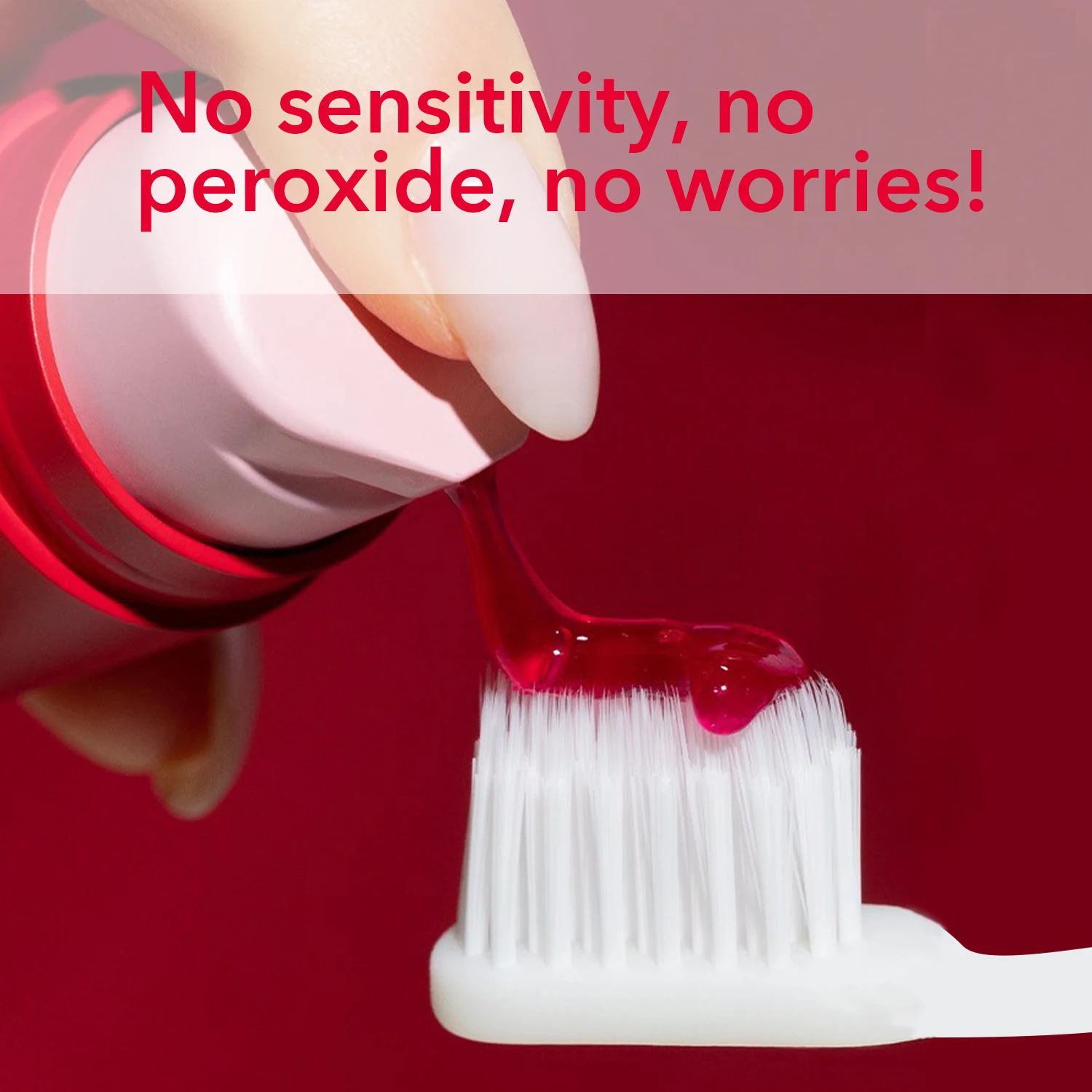 Wholesale Custom Logo 60g Strawberry Flavoured Fluoride+ Formula Toothpaste WhiteningToothpaste