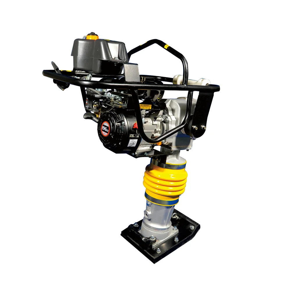 Excellent Quality Durable Plastic Material Oil Resistance Gasoline Vibrating Tamping Rammer Machine