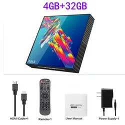 A95X R3 Smart TV Box Android 9.0 4GB RAM 32/64GB ROM Rockchip RK3318 2.4G/5.0G WiFi BT4.0 4K HD Media Player Set Top Box