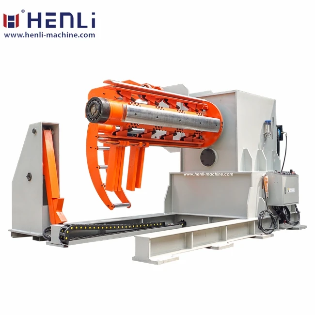 
automatic hydraulic steel coil uncoiler machine 