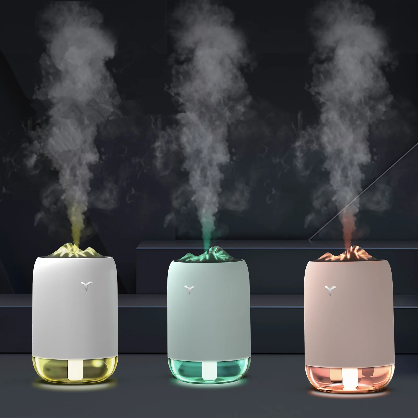 
2020 Luxury Humidifier Dry Fog Mini USB Humidifiers Color hHumidifier De Humidifier 