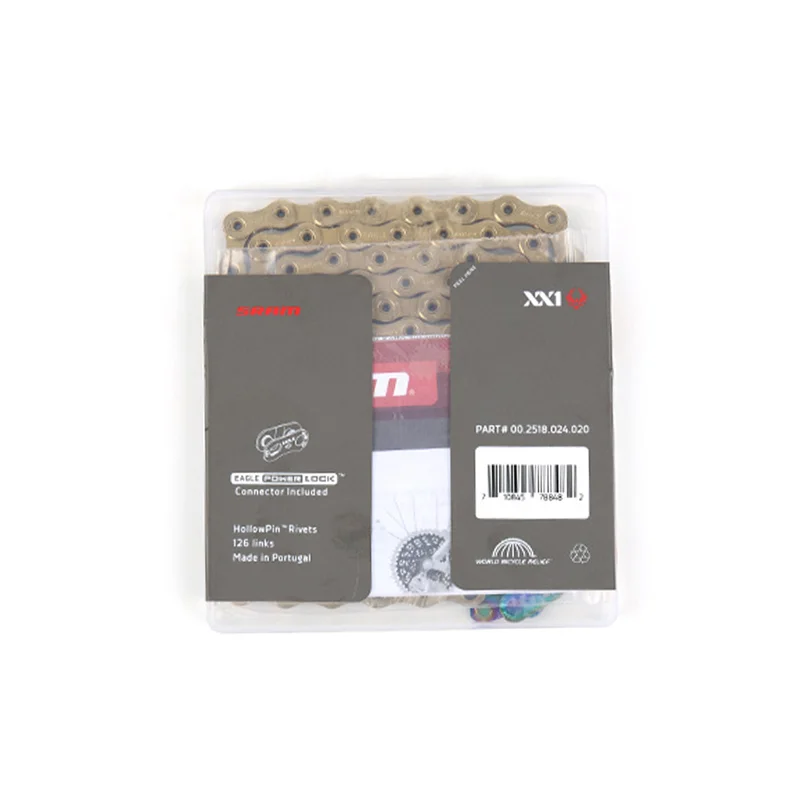 Boxed bicycle chain 11/12 speed chain Bicycle alloy chain