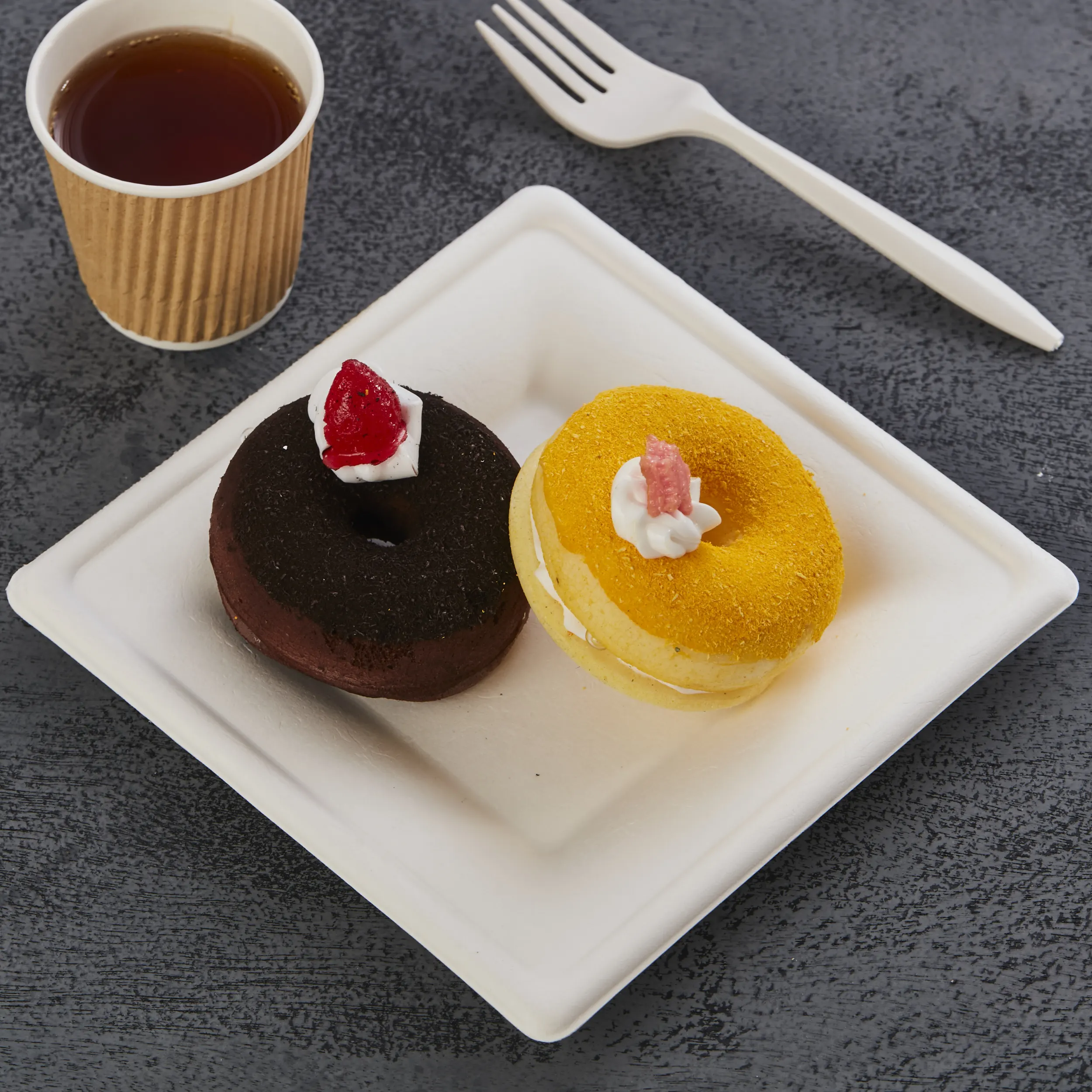 Hot sale Small Microwave Cake Stand Plastic Bowl And Plate Pasta