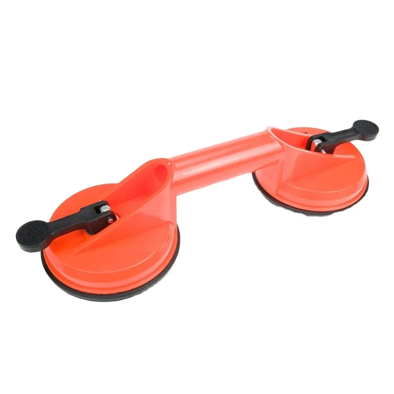 Plastic Treble cup Rubber Sucker Vacuum glass suction lifter