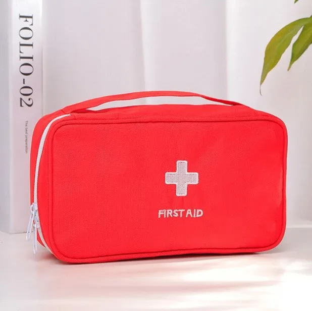 Portable First Aid Medical Kit Travel Outdoor Camping Useful Mini Medicine Storage Bag Camping Emergency Survival Bag Pill Case