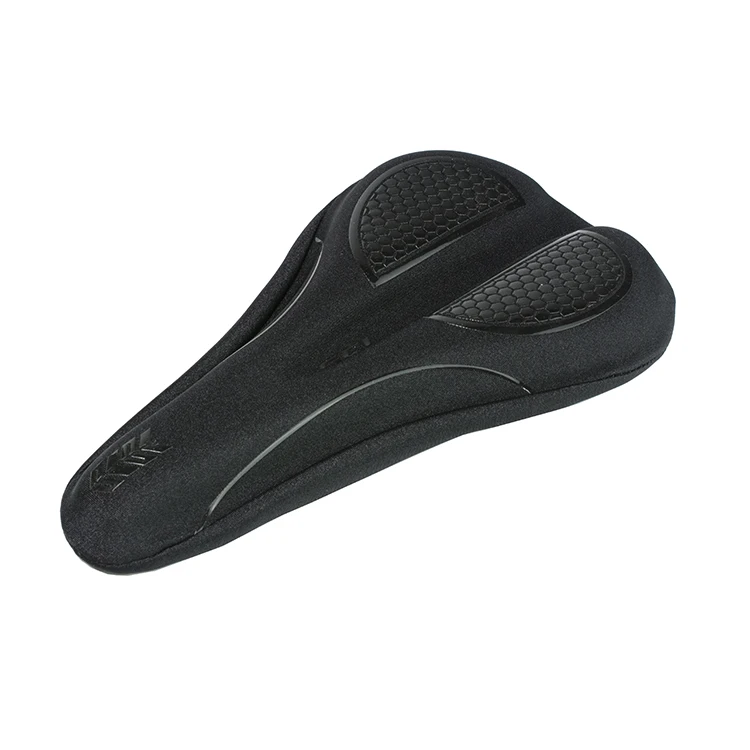 Factory Comfortable  anti-slip road mountain exercise bike 3d gel saddle seat cover waterproof soft bicycle seat cover