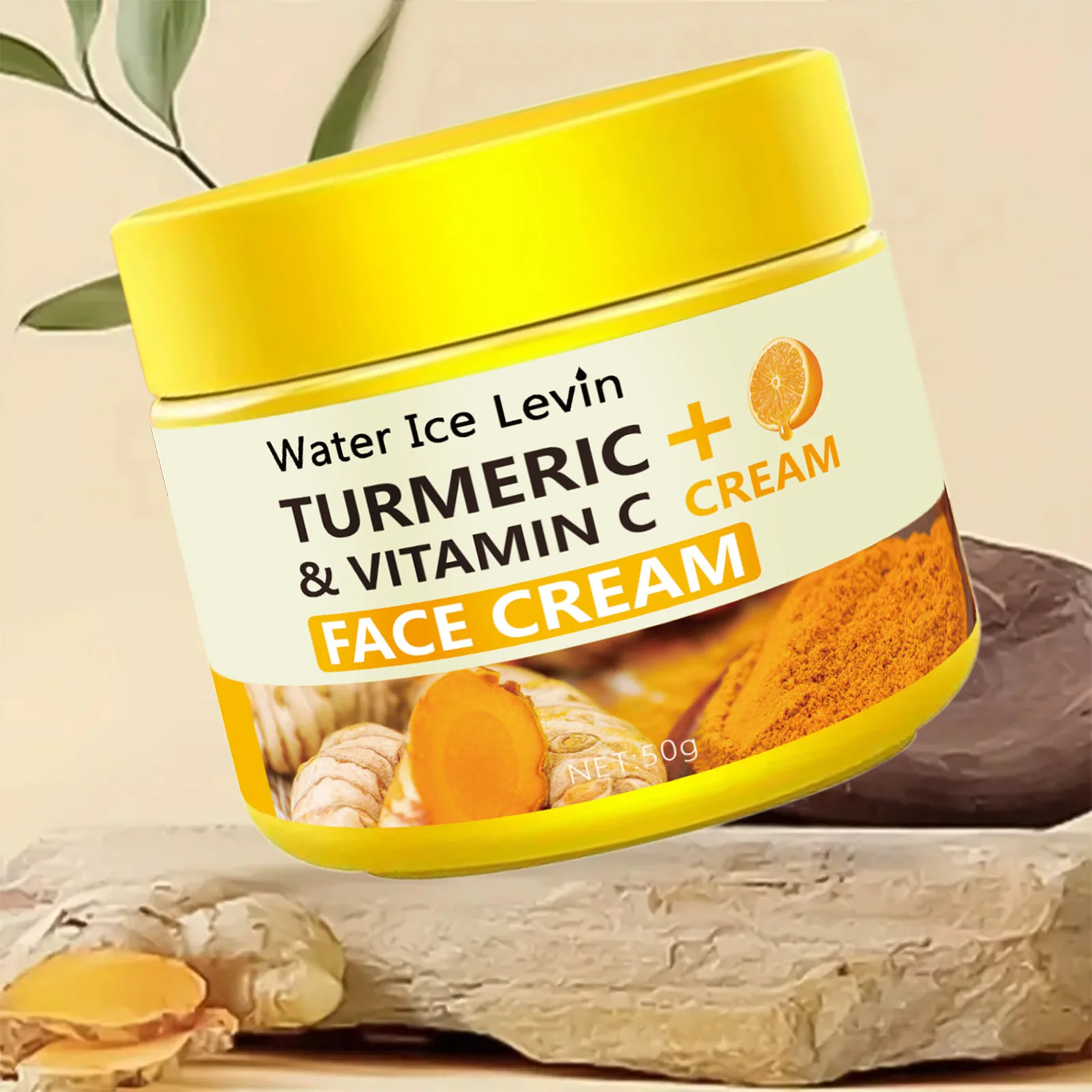 turmeric facial care face cream (50g) skin care anti-aging face cream skin yellow and black spots moisturizing
