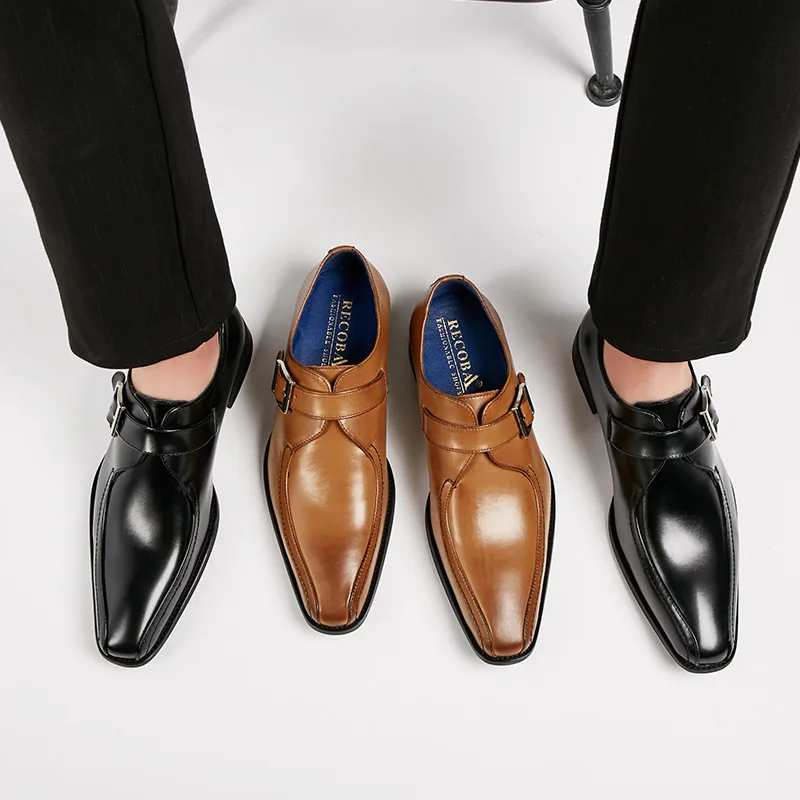 Фабричное производство различные офисные натуральные мужские туфли